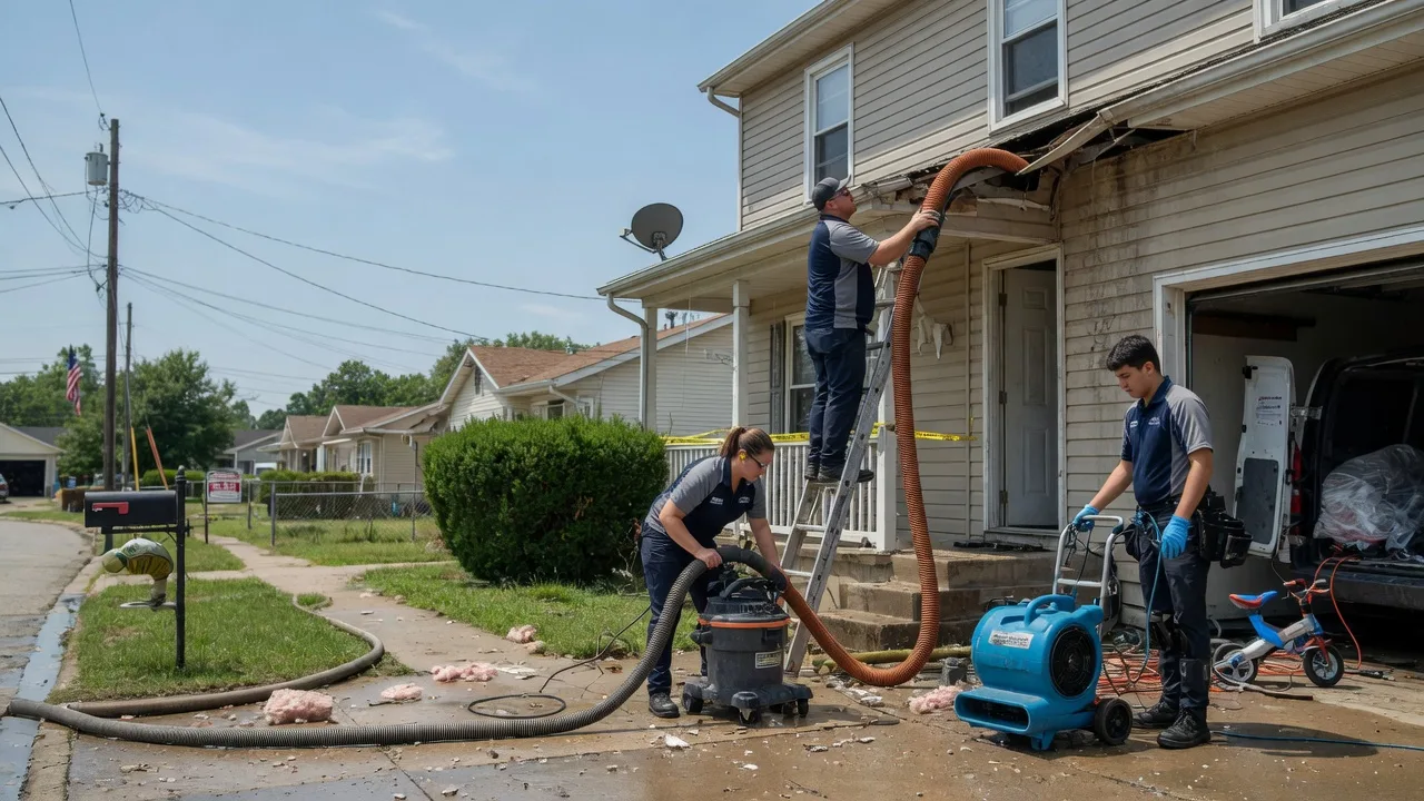 Water Damage Restoration in Industry, TX near me